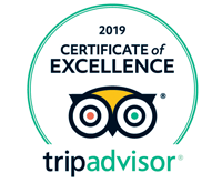 Award Tripadvisor Ccertificate of Excellence 2019